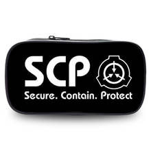SCP Secure содержит защитный аниме кошелек 8 дюймов Чехол-карандаш школьные принадлежности канцелярские принадлежности сумка для хранения подарки для мальчиков и девочек 2024 - купить недорого