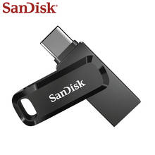 New Arrival SanDisk Dual Drive Go USB 3.1 Type C Memory Stick 128GB 64GB 32GB Type A Black Pendrive Flash Disk High Speed U Disk 2024 - buy cheap