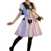 Jibaku Shounen-Disfraz de Cosplay de Anime para mujer, traje de uniforme blanco para Halloween o carnaval 2024 - compra barato