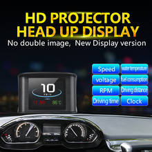 OBDII Display Car Speed Projector Digital Speedometer Display Head Up Display Fuel Consumption Temperature Gauge Diagnostic 2024 - buy cheap