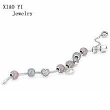 XIAOYI 100% s925  aipu bracelet quality zircon series exquisite style charm bracelet brithday gentle wedding party beautiful 2024 - buy cheap