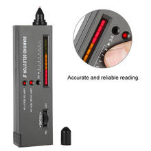 High Accuracy LED Audio Diamond Gems Tester Pen Gemstone Stones Selector Tool LED Indicator Jewelry Test Tool for Jeweler 2024 - buy cheap