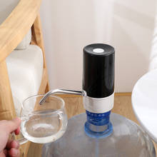 Bomba de botella de agua para uso en el hogar y la Oficina, dispensador de agua eléctrico con interruptor inteligente, carga inalámbrica por USB, bomba automática de agua potable 2024 - compra barato