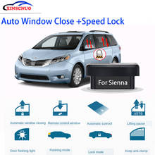 XINSCNUO New Smart electronics window lift For Toyota Sienna 2011 2012 2013 2014 Auto OBD Speed Lock & Window closer 2024 - buy cheap