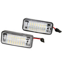 2Pcs/set Hot Sale LED License Number Plate Light for Subaru BRZ/Impreza/WRX/WRX STI Wagon/only/Legacy/XV Crosstrek 2024 - buy cheap