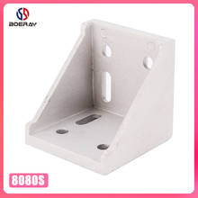 CNC DIY 8080 Corner Fitting 80x80 Home Decorative Angle Brackets Aluminum Profile Accessories connector 2024 - buy cheap