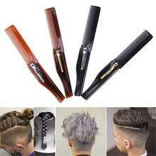 1PC PortableHot Foldable comb Folding Pocket Clip Hair Moustache Beard Comb Fashion Men Women Handmade massage hair brush 2024 - buy cheap