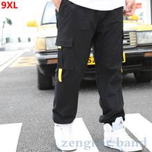 Thin section pants male plus size spring brand overalls loose large size sports pants men's trousers casual pants joggers men 2024 - buy cheap