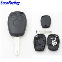 Cocolockey корпус дистанционного ключа подходит для 3-кнопочного RENAULT Megan Modus Clio чехол Замена без логотипа 2024 - купить недорого