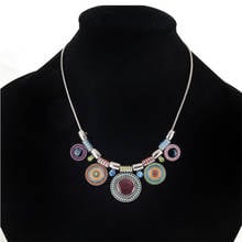 Bohemian Ethnic Style Necklace Women's Retro Antique Necklace Necklace Pendant Fashion Jewelry 2024 - buy cheap