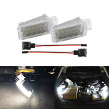 Fits For Skoda Octavia Mk2 (1Z) 2004-2013 2PCs White SMD Led Boot Trunk Luggage Compartment Lights 2024 - buy cheap