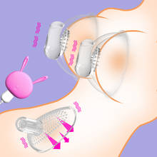Вибратор для массажа сосков, Стимулятор клитора, оральный вибратор Cunnilingus для лизания влагалища, увеличение молокоотсоса, секс-игрушка для женщин 5 2024 - купить недорого
