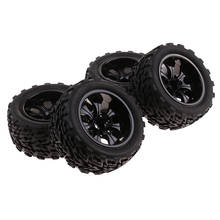 Juego de 4 neumáticos de goma de cubo de rueda de 12mm para HSP HPI RC 1:10, Juego de 4 Uds. 2024 - compra barato