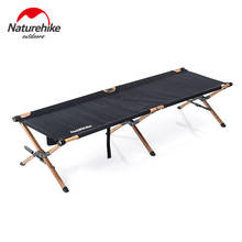 Naturehike Ultralight Foldable Sleeping Bed Aluminum Alloy Camping Cot Max 150kg Bearing NH19X003-C 2024 - buy cheap