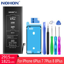 NOHON-Batería de polímero de litio de repuesto para iPhone, Original, para Apple iPhone 8, 7, 6 Plus, 7Plus, 8Plus 2024 - compra barato
