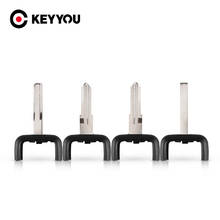 Keyyou nova chave remota para chevrolet, para vauxhall, opel, vectra, astra, zafira, com hu46/ym28/hu43/hu100, lâmina em branco 2024 - compre barato