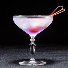 Vaso de whisky Scotch Bourbon Rocks, en forma de cristal transparente, para Bar, vino, champán, dunobo, cóctel, martini 2024 - compra barato