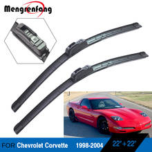 For Chevrolet Corvette Car Soft Rubber Wiper Blades Front Windscreen Wiper 1998 1999 2000 2001 2002 2003 2004 2024 - buy cheap