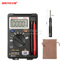 NKTECH NK921+ Pocket Digital Multimeter Voltmeter Ture RMS Auto Range Meter 3999 Count ACV DCV Capacitance Resistance Diode Test 2024 - buy cheap