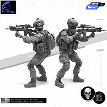 1/35 Resin figure model kits scale model army soldier self-assembled TLP/ 2024 - buy cheap