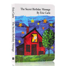 The Secret Birthday Message By Eric Carle Learning English Books for Children Baby Cardboard Educational Toys for Kids 2024 - buy cheap