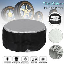 1PCS 13-19inch  Tire Cover Case Car Spare Tire Cover Storage Bags Carry Tote Polyester Tire For Cars Wheel Protection Covers 2024 - buy cheap