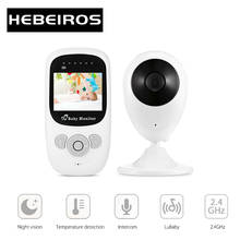 Hebeiros Smart Color Video Baby Monitor Nanny Security Surveillance Wireless Camera Electronic Babyphone Vox Cry Babies Feeding 2024 - buy cheap