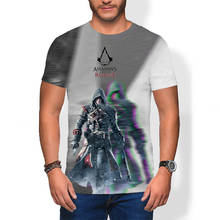 Assassin's Creed-Camiseta deportiva para niños y niñas, Camiseta corta estampada de Anime, ropa de gimnasio, tops para mujer 2024 - compra barato