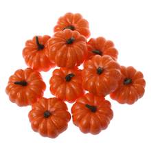 Calabaza Artificial realista para Halloween, fruta falsa, verdura, decoración para fiesta en casa, H55A 2024 - compra barato