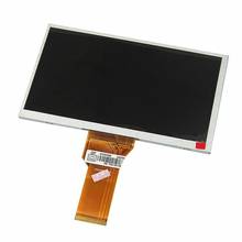 Yqwsyxl-tela lcd, 50 pinos, 7 polegadas, classe a +, at070tn90/92/94/800*480, tft, tela touch, navegação para carro, tela lcd gprs 2024 - compre barato