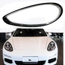 for Porsche Panamera 2014-2016 Headlight lens Front headlights headlights glass mask lamp cover transparent shell lamp  masks 2024 - buy cheap