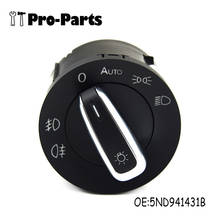 Interruptor de luz antiniebla para coche, accesorio para VW Golf Jetta MK5 Tiguan MK6, compatible con Caddy Passat B6 cc Polo cromado, 5ND941431B 2024 - compra barato