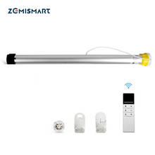 Zemismart-Motor de persiana enrollable inteligente, Control RF, batería integrada para tubo de 38mm, Motor eléctrico motorizado 2024 - compra barato