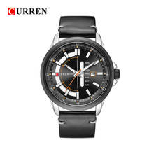 Clearance Sale! Curren 8307 Men Top Brand Luxury Famous Male Clock Quartz Watch Golden Wristwatch Quartz-watch Relogio Masculino 2024 - buy cheap