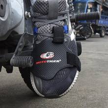 Capa protetora para sapato, almofada de mudança de marcha de motocicleta ajustável, resistente ao desgaste, capa antiderrapante de borracha, protetor de bota, acessórios de moto 2024 - compre barato