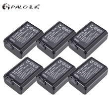 Palo-bateria para câmera, 6 peças, npfw50 np fw50, sony a5000, a5100, a7r, nex5, 5r, 5n, a6000, a7, nex6, nex7, nex5r, nex5n 2024 - compre barato