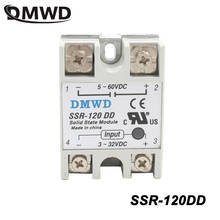 1pcs  solid state relay SSR-120DD 25A 3-32 DC TO 5-60 DC SSR 120DD relay solid state relay 2024 - buy cheap