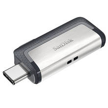 SanDisk USB флешка флеш-накопитель USB 3,1 и USB 3,0 USB карта памяти Type-C 128 Гб 64 Гб двойной OTG флеш-накопитель USB флешка Micro USB 2024 - купить недорого