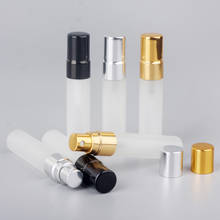 Minibotellas de Perfume rellenables, espray de vidrio, para, contenedor de botellas, 5ml, 100 unids/lote 2024 - compra barato