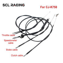 SCL Racing Motorcycle Ural CJ K 750 Brake Cable Throttle Cable Clutch Cable Speedometer Cable For Ural M72 Case BMW R1 R12 R 71 2024 - buy cheap