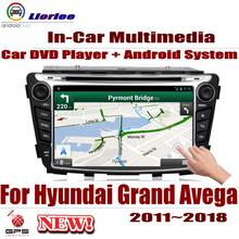 Для Hyundai Grand авега 2011-2018 Android автомобильный gps-навигация, dvd-плеер радио стерео усилитель BT USB SD AUX WI-FI HD Экран мультимедиа 2024 - купить недорого