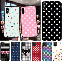 Polka Dots art Phone Case for iphone 12 pro max 11 pro XS MAX 8 7 6 6S Plus X 5S SE 2020 XR case 2024 - buy cheap