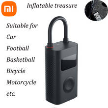 Original xiaomi Mijia Inflator Portable Smart Digital Tire Pressure Sensor Electric Pump for Motorcycle Motorcycle Car Soccer 2024 - buy cheap
