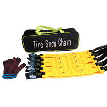 10 pc Snow Chains, Anti-skid Tire Chains Anti Slip Snow Tire Chains for Cars and SUVs All Season 2024 - buy cheap