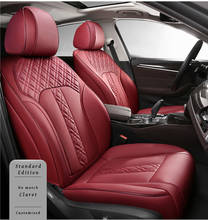Genuine Leather Car seat covers For volvo xc90 s60 v40 c30 s80 s40 v50 v60 v70 xc40 V90 accessories 2024 - buy cheap
