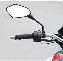 Espelho retrovisor lateral para motocicleta, 10mm, honda shadow vt750 cr 125 bros 160 cb 900 hornet xr 600 super cub sh 125i 2024 - compre barato