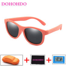 DOHOHDO Children Sunglasses TR90 Boy Girl Polarized Sun Glasses Silicone Safety Baby Infant Shades UV400 Eyewear Oculos De Sol 2024 - buy cheap