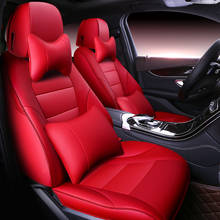Cowhide Car seat cover For auto Suzuki Grand Vitara Jimny Kizashi led h4 h7 t10 Chevrolet Spark Cruze Captiva accessories auto 2024 - buy cheap