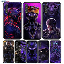 Marvel Black Panther-funda de teléfono para Samsung Galaxy, funda suave negra para Samsung Galaxy A90, A80, A70, A70S, A60, A50, A40, A30, A30S, A20S, A20E, A10, A10E 2024 - compra barato