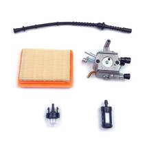 Carburetor Kit for Stihl FS400 FS450 FS480 String Trimmer Brush Cutter with Fuel Line Filter Primer Bulb 2024 - buy cheap